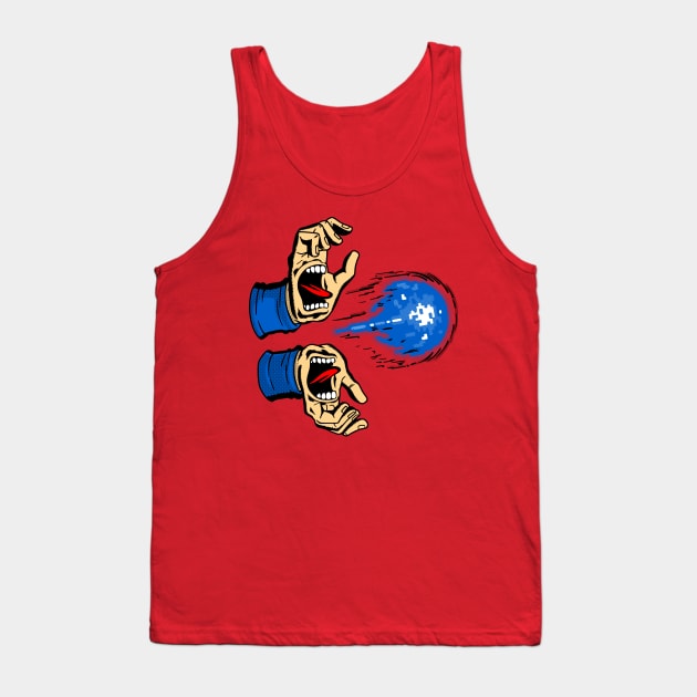 Screaming Hadouken Tank Top by inkonfiremx